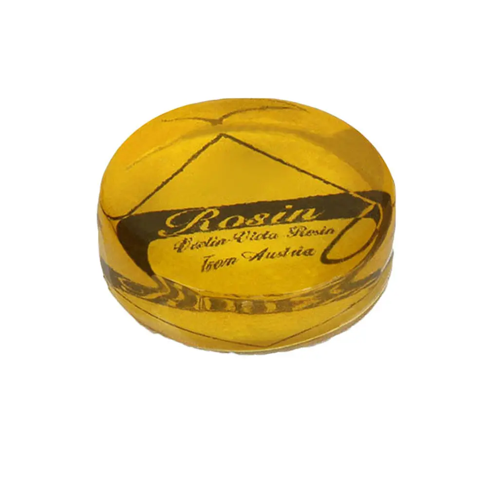 Transparent Yellow Low Dust Rosin Natural Strong Adhesion Good Friction for Violin Viola Cello Bowed String Instruments Pure - view 4
