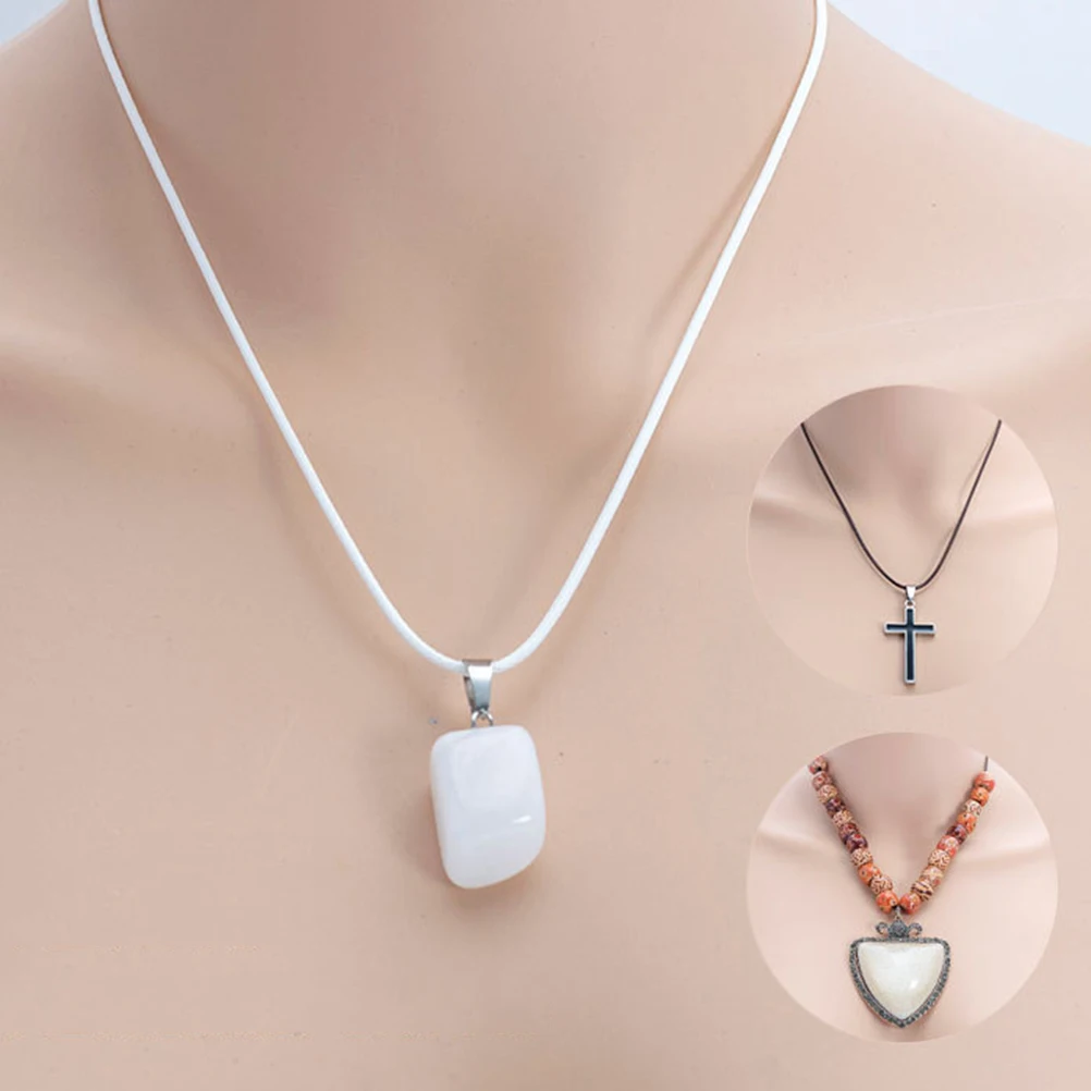 

150Pcs 1.5mm Rope String for DIY Wax Line Necklace Pendants Waterproof Jewelry Making Craft Kit High-End Stylish