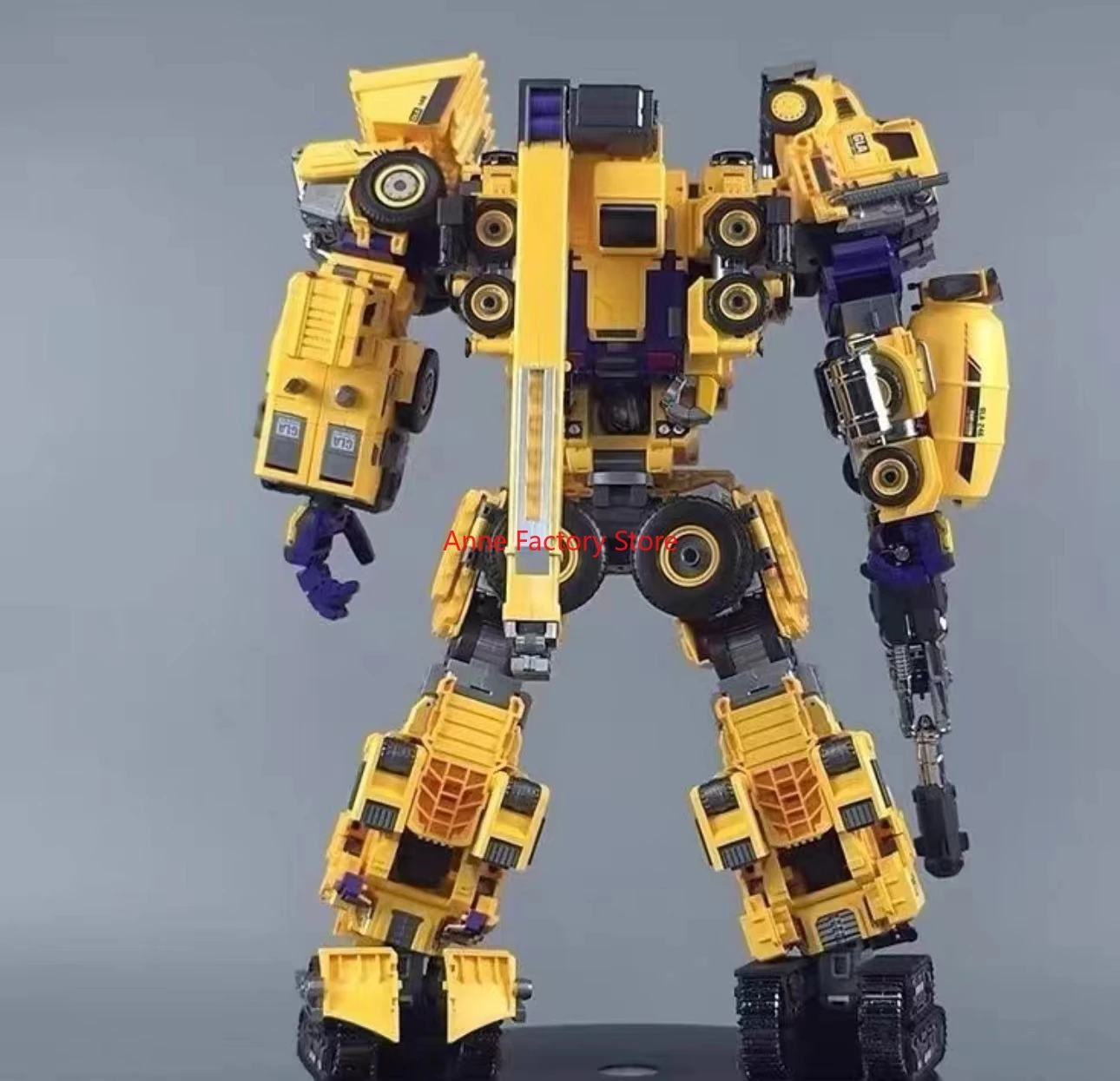 

[IN STOCK ] Mecha Invasion GIANT LEGION Yellow Devastator Scrapper Mixmaster Hook Scavenger Bonecrusher Long Haul Action Figure