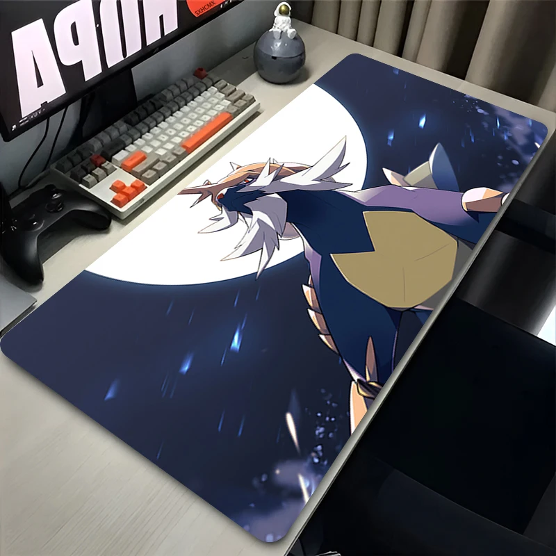 Mouse Pads Anime Gaming pc accessories Mouse Pad Gamer Mouse Mat Keyboard Mousepad Computer office P-pokemon Samurott Desk Mat - view 2