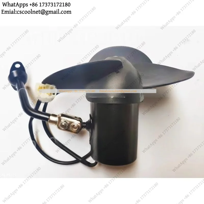 Bus Driver Fan 12V 24V Silicone Soft Blade Cooling Fan Accessories