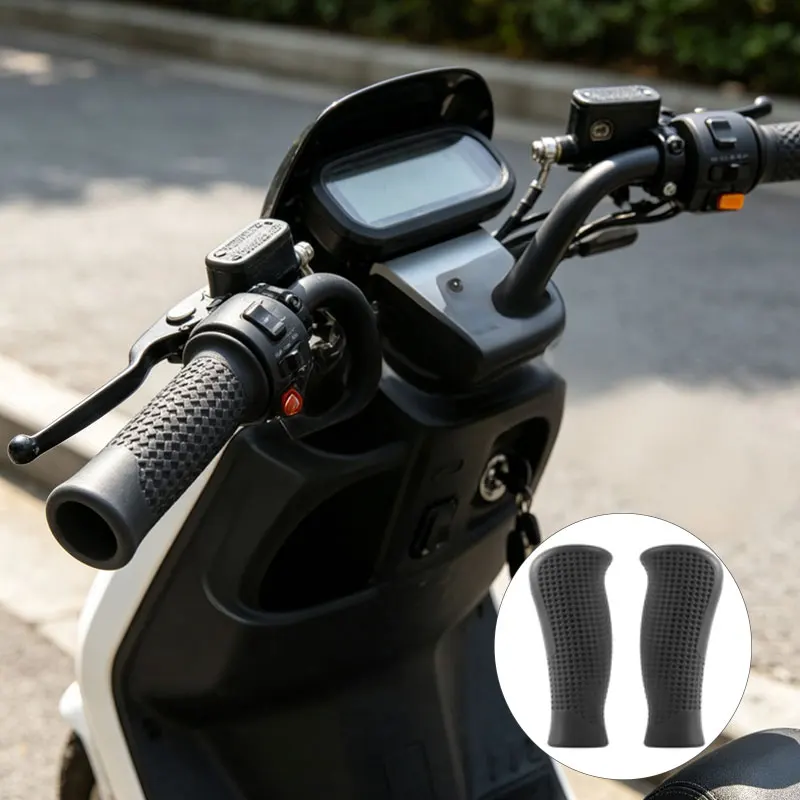 2Pcs Lightweight Rubber Handlebar Grips For KuKirin For G2 Master / PRO / MAX Waterproof Electric Scooter Cycling Accessories