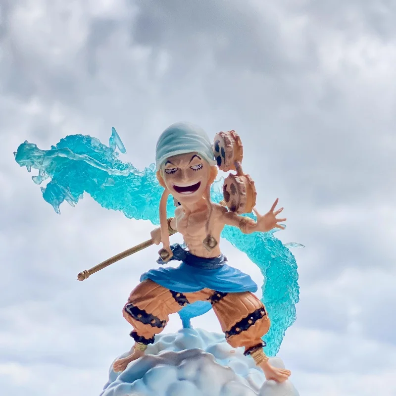 قطعة واحدة أنيمي Gk God Enel Battle Ver PVC عمل الشكل تمثال جمع لعبة مجسمة للأطفال مكتب سطح المكتب ديكور الهدايا