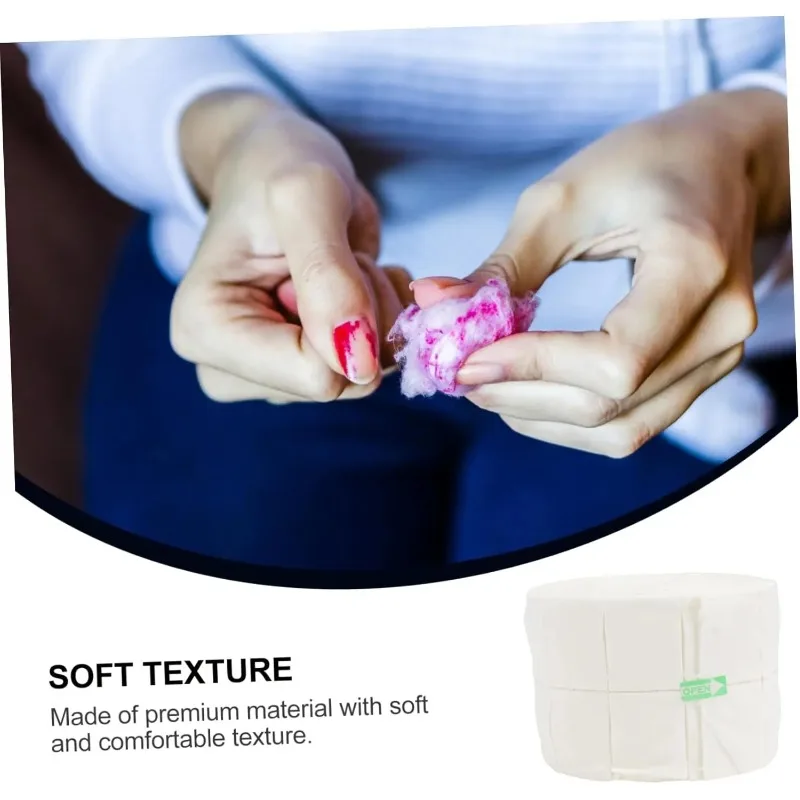 300 قطعة/لفة مزيل طلاء الأظافر وسادات قطنية الأبيض ممزق قبالة الوبر الحرة مسمار مناديل ل هلام الغراء ماكياج مانيكير تنظيف أداة ورقة #3