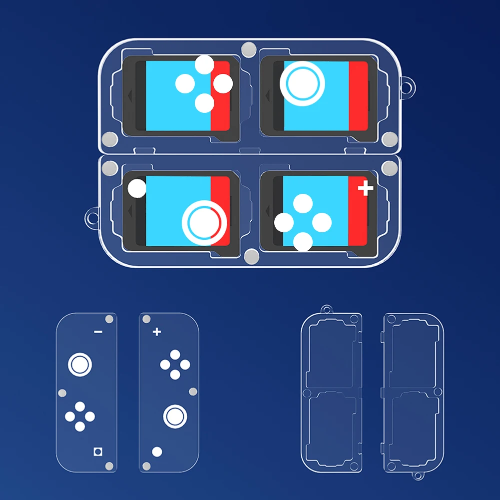 การ์ดเกมสําหรับ Nintendo สําหรับ SWITCH 2 4 ช่องใส่การ์ดเกมป้องกันการ์ดเกมกล่องเก็บเกมสําหรับ NS2 อุปกรณ์เสริม