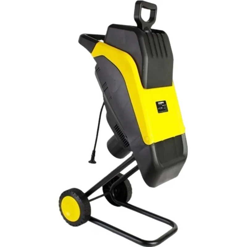 220V Portable Electric Wood Shredder Chipper For Tree Branches Leaves Wood Stems Garden Yard Landscaping Tool