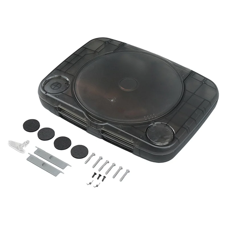 

A45U For PS ONE Replacement Case Clear Color Game Console Case For PS ONE Retro Video Game Case