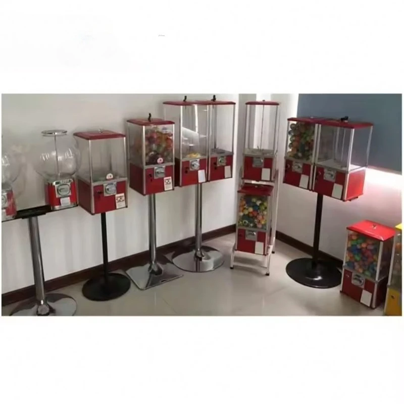 New design coin-operated candy elastic ball egg twisting machine
