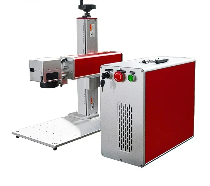 [Best-selling] Big Discount Factory Supply 20W Portable Raycus Split Fiber Beam Marking Machine For Metal Steel Jewelry Gold