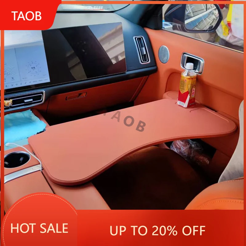 New High Quality Food Tray Table Eating Drinks Tray Holder For Xpeng G6 G9 P7 P7i X9 Foldable Car Steering Wheel Tray Table High