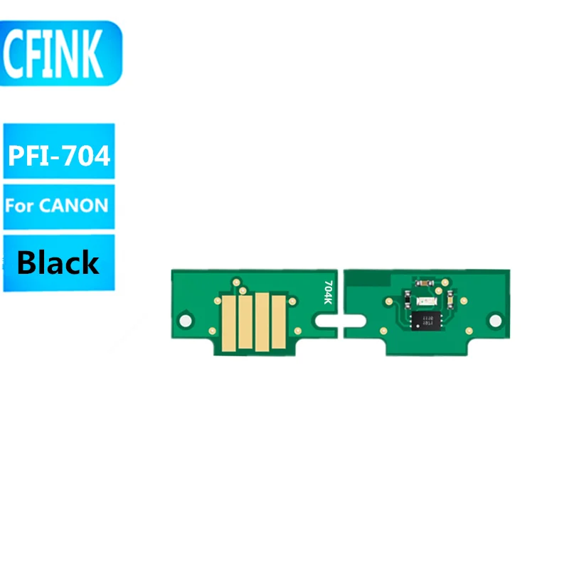 PFI-704 PF704 704 Permanent Cartridge Chip For Canon iPF 8300 8310 83008310S Printer Chips