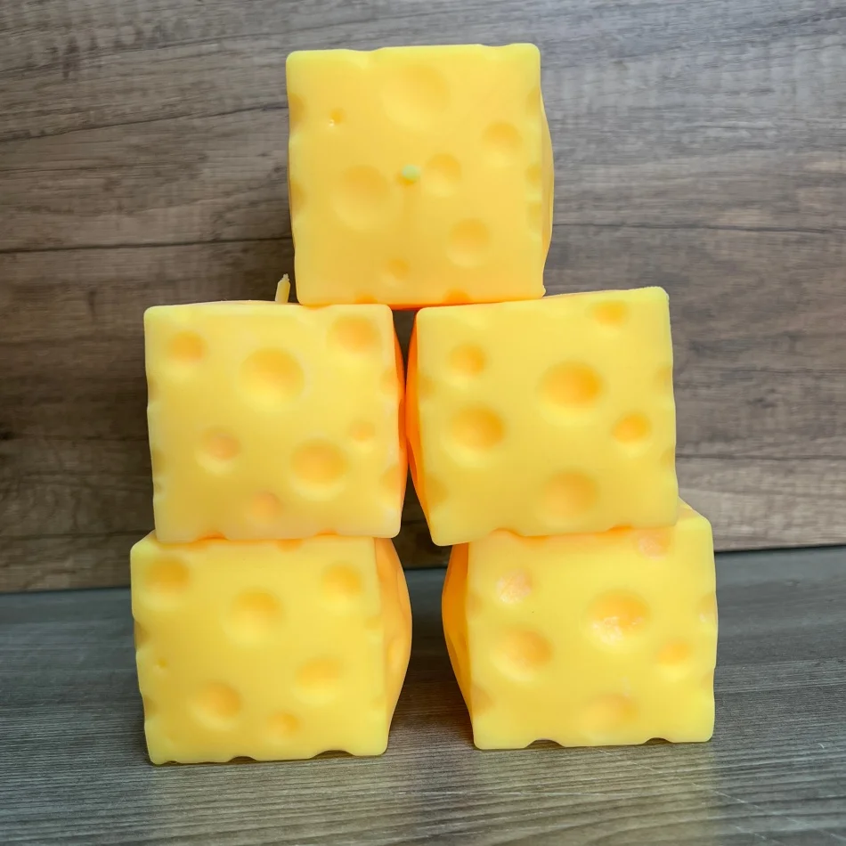 Cheese Large Squeezing Toy Soft And Relaxing Toy Moldable Air Exhausting Ball