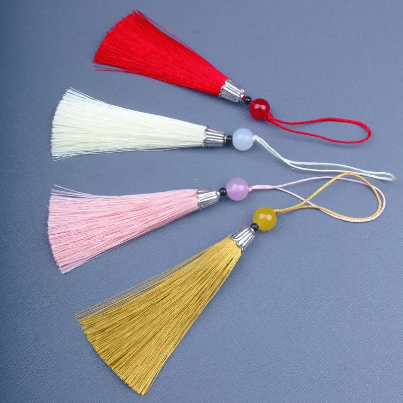 5PCS Beautiful Vintage Tassels DIY Bookmark Key Chain Accessories Women\'s Apparel Bag Decorative Pendants