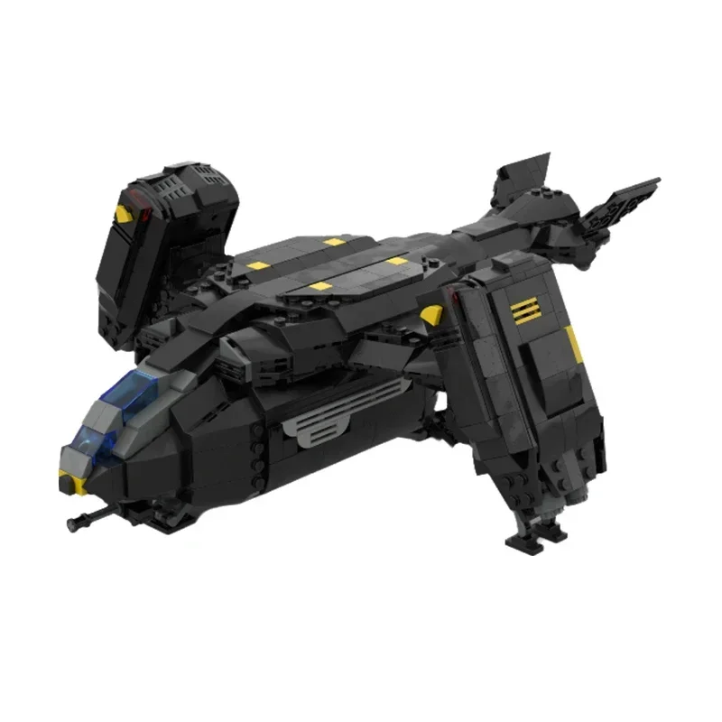 MOC Building Bricks of Pelican Shuttle, Blocos Modulares, Modelo de Jogo Popular, Presentes de Brinquedo, Montagem DIY, Tecnologia, Presentes de Natal