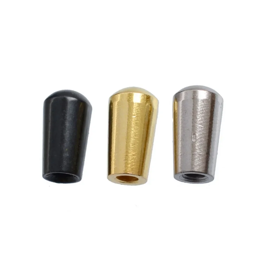 Metal 3 Way Toggle Switch Tip Hat 3.5 Mm Screw Metric Thread To For Epiphone Metal LP Guitars Replacement Bass Accessories