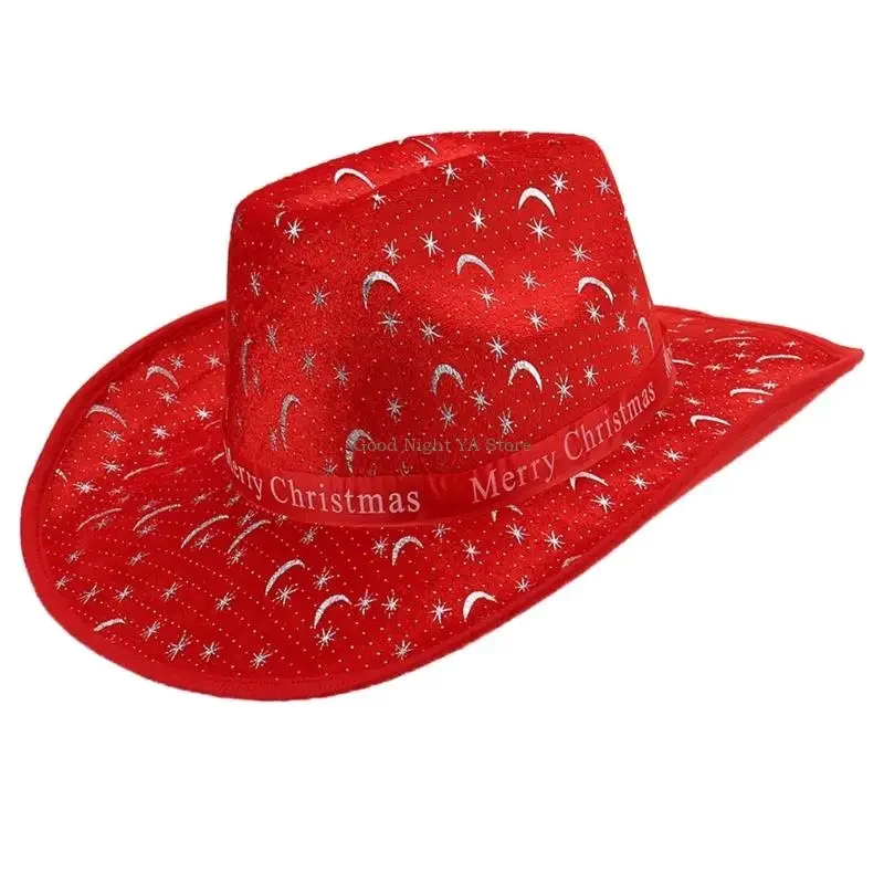 Compacts Foldable Denims Hat Christmas Decoration Essential For Parties Travel Storage Convenience Various Ages
