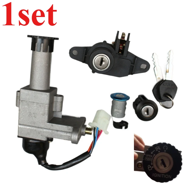 

Замок зажигания, электрический выключатель, ключ зажигания, карбюратор с электронным впрыском топлива для мотоцикла HJ125T-10/10A/10C10F