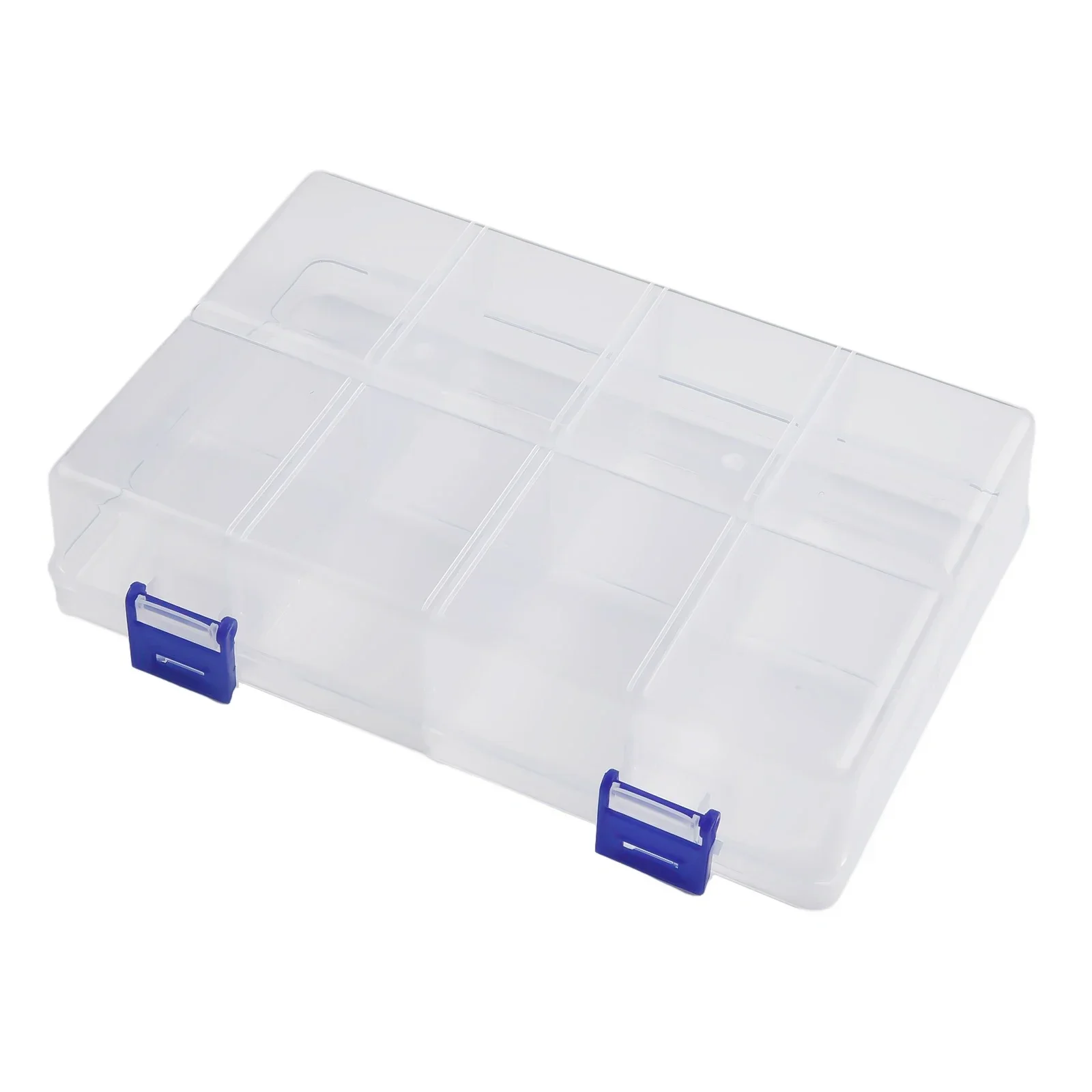 Container Storage Box Plastic 8 Grids Adjustable Display Organizer Jewelry Organizer Organizer Boxes Storage Box