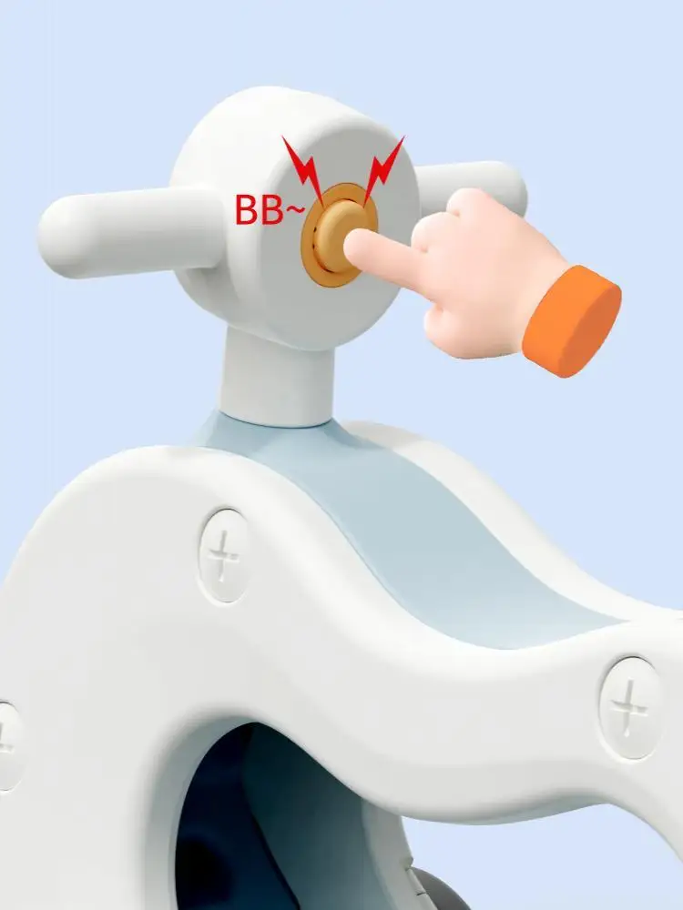 Coche de paseo 2 en 1, coche mecedora para niños, andador para bebés, paseos y rocas interiores al aire libre, coches para niños pequeños, juguetes, regalos para niños