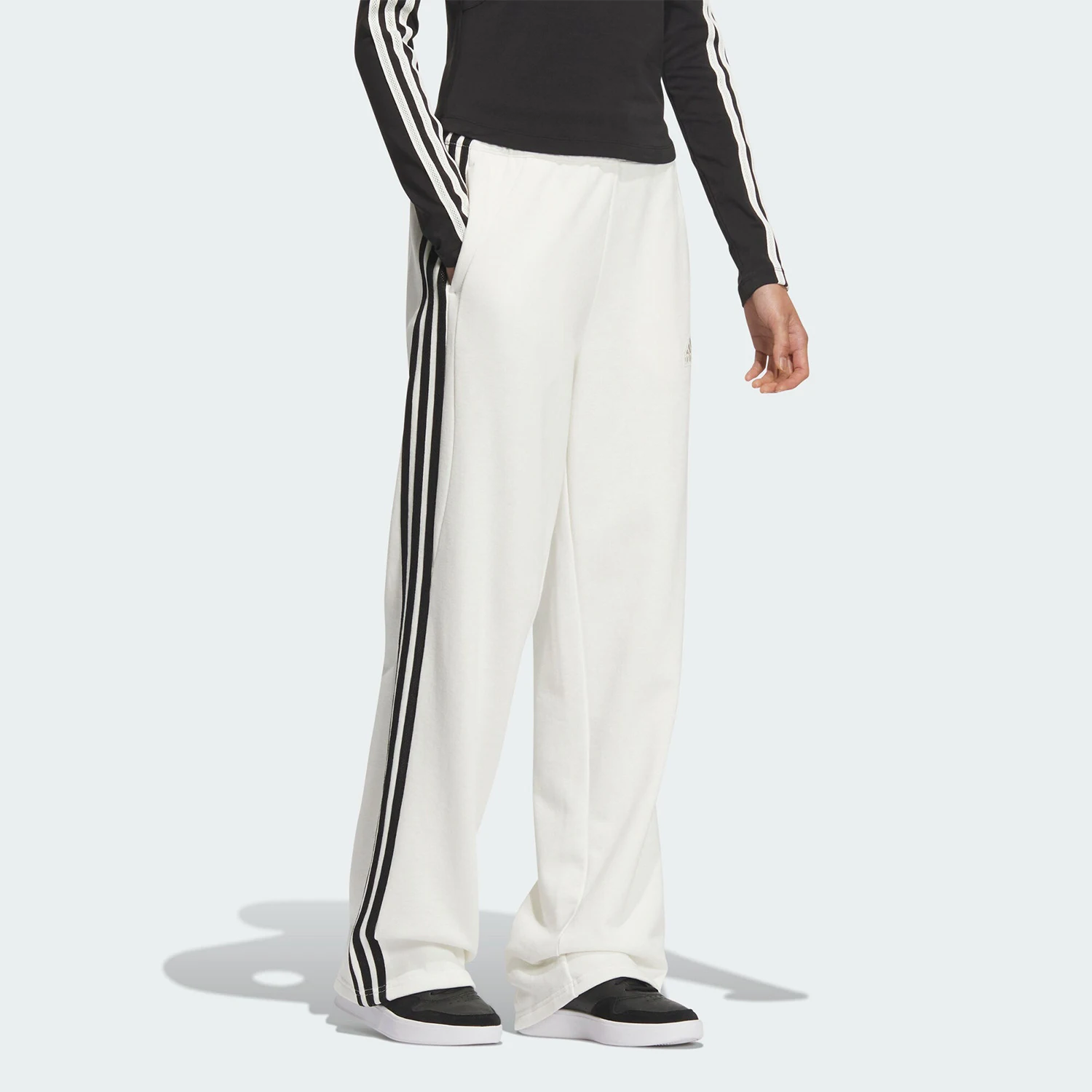 Adidas genuine new women's lace up sports fashion pants JN0763