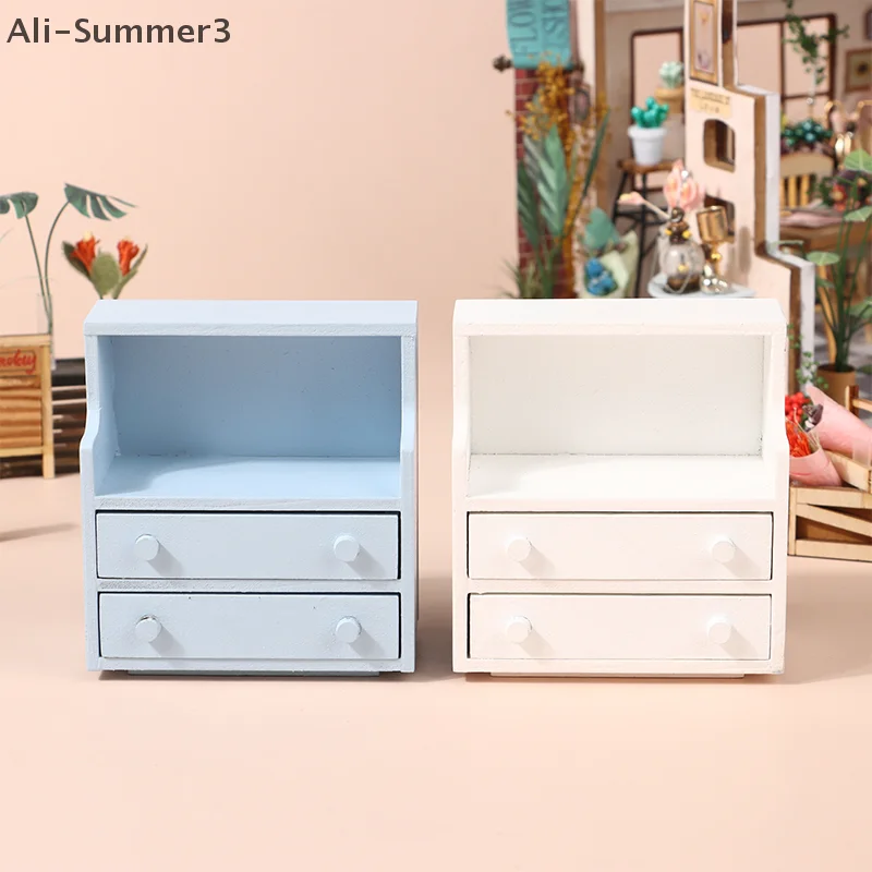 

1/12 кукольный домик, миниатюрная прикроватная тумбочка, ящик, шкаф, кукла, имитация шкафа для хранения, мебель, декор, аксессуары для кукольного дома