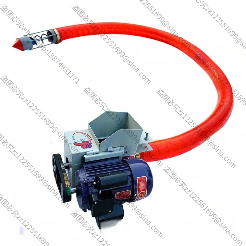 For Small Truck-mounted Auger Grain Suction Machine Pumping Granular Sand Cement Feeder Corn Wheat Rice Grain Pumping Machine