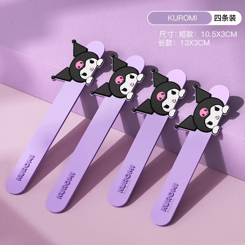 Sanrio Cinnamoroll Kuromi Cute Cartoon Car Anti-collision Strips Car Anti-collision Stickers Door Shock Absorbers Cushioning Pad