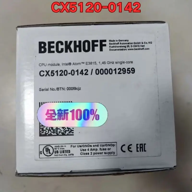 New PLC module CX5120-0142 Need to negotiate