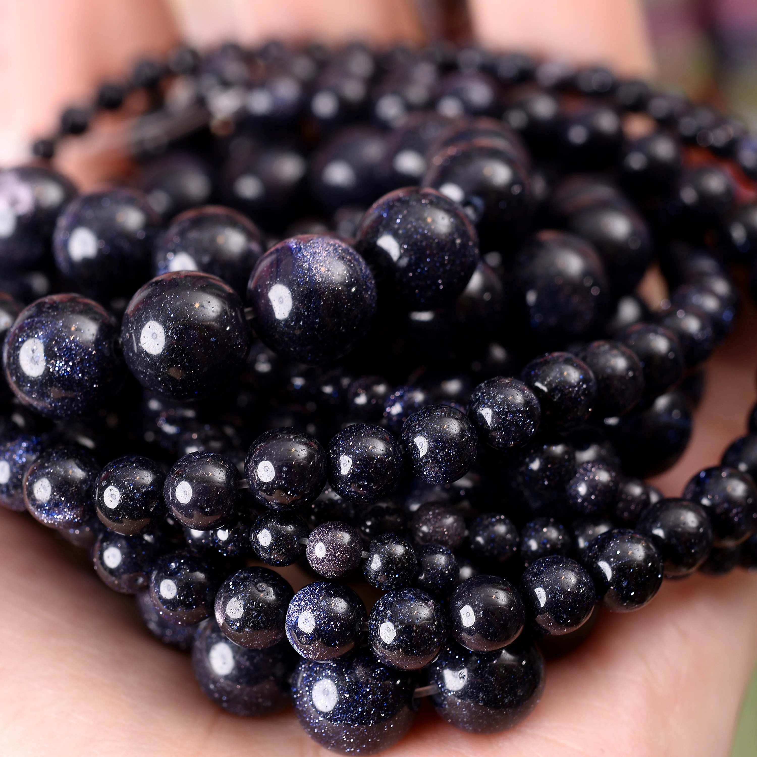 Natuursteen Kralen Lava Jaspers Tijgeroog Quartz Agaat Ronde Losse Kralen voor Sieraden Maken DIY Armband Accessoires 4-12MM