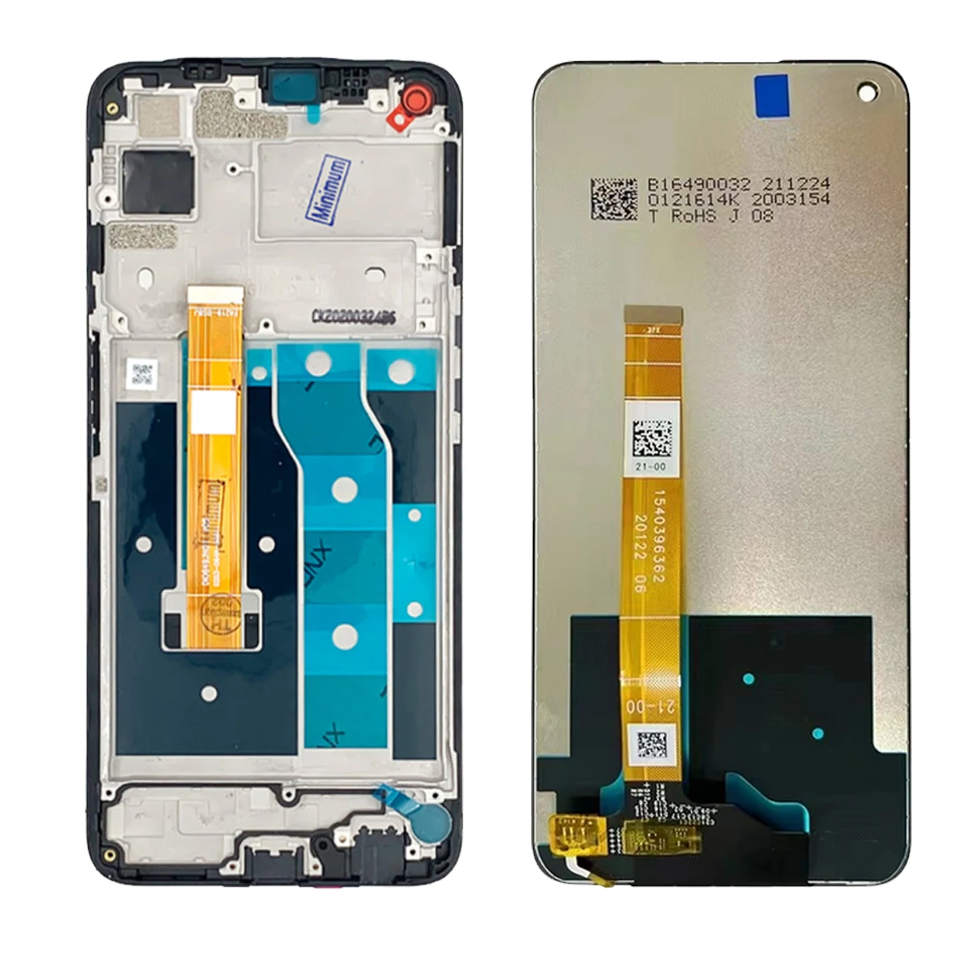 6.5 ” Original LCD Display For Oppo Realme 6 RMX2001 realme 7 RMX2155 LCD Display Touch Screen Digitizer Assembly Replacement