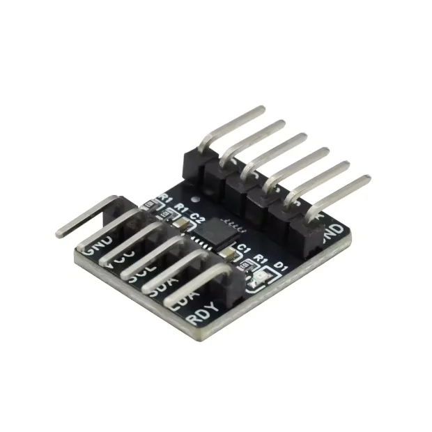 MCP4728 digital to analog conversion module, 12 bit 12 bit DAC, 4-channel digital to analog DAC output