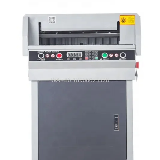QK-450VS+ Automatic Guillotine Paper Cutter Cutting Machine 450 Book Making Machine Price