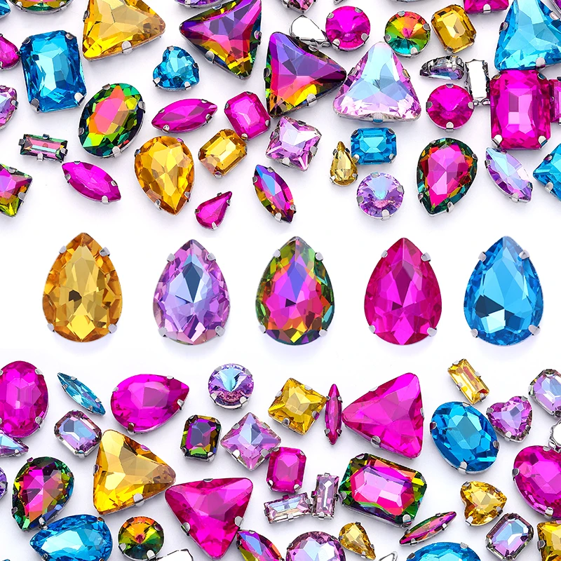 50 Uds. De cristal de costura - Sew On Rhinestone reseña y precio