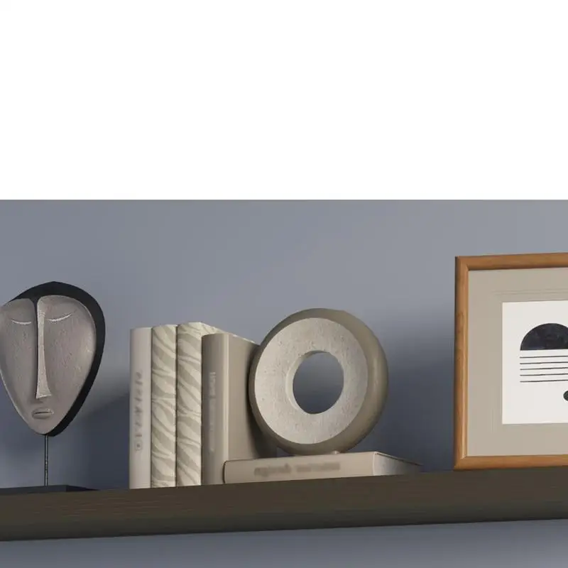 رف عائم بلمسة نهائية من خشب البلوط الدخاني لديكور المنزل الأنيق وحلول التخزين - مثالي لغرفة المعيشة أو غرفة النوم أو المكتب #4