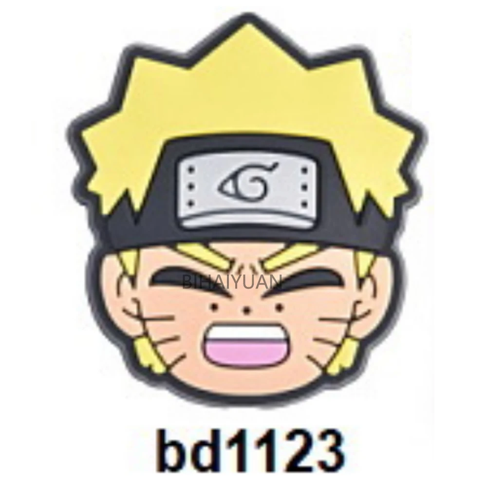 5pcs Naruto focal Bead For Baby Teething Pacifier Chain keychain badge reel making material