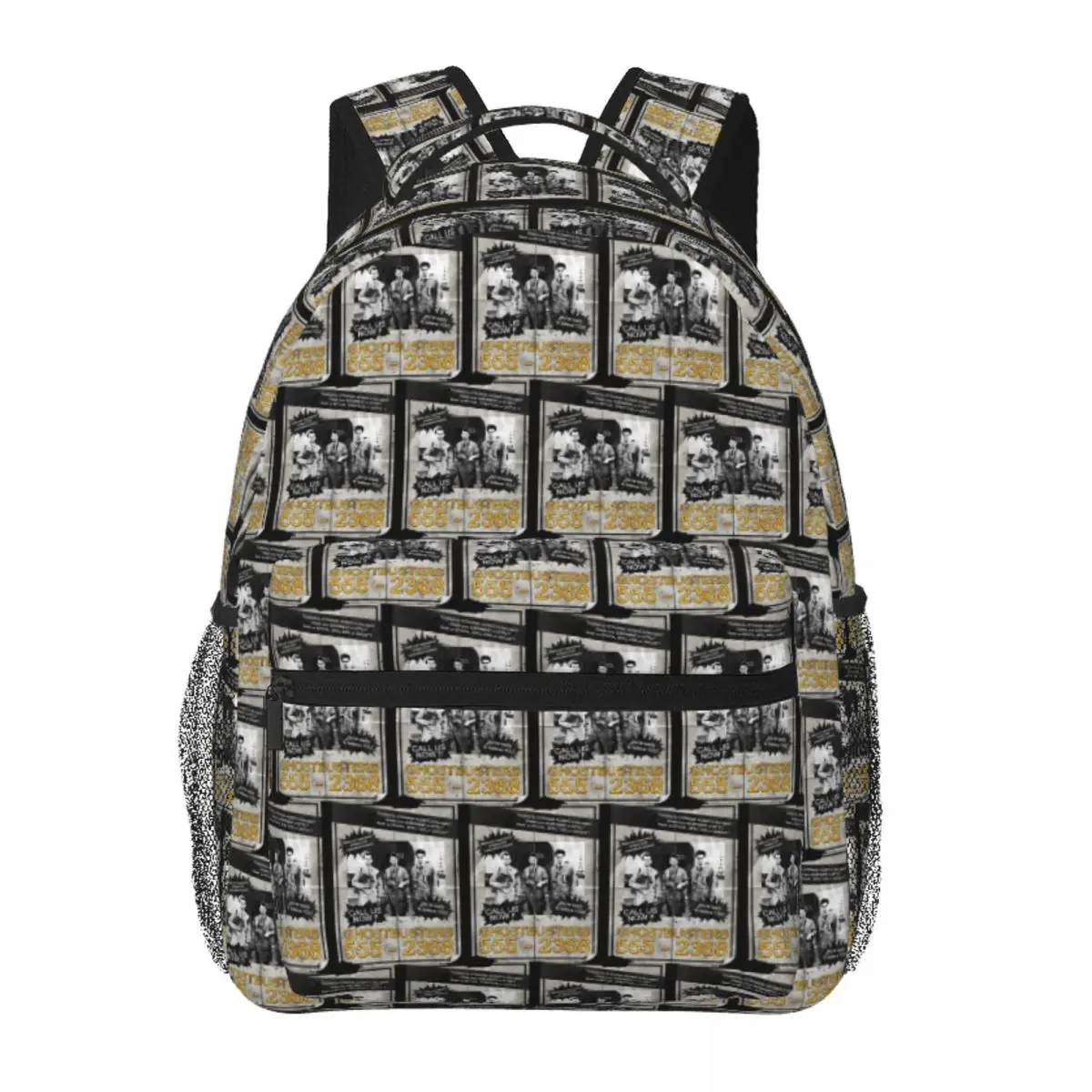 

Who Ya Gonna Call Backpack Student Boys Girls BookBag Kids School Bag Computer Shoulder Bags for Men Women