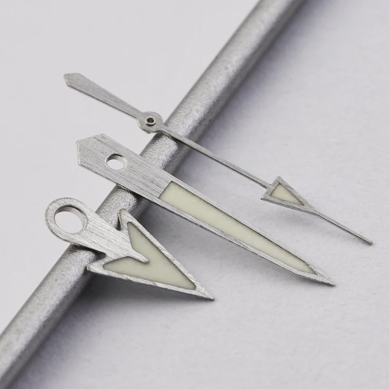 

Высококачественные зеленые светящиеся аксессуары для часов Tuna Can SKX007/009 Turtle Hands Marine Master для автоматических механизмов NH35/NH36