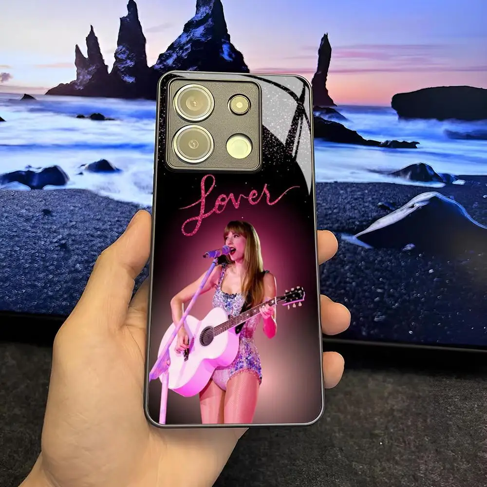 T-Taylors S-Swifts Phone Case for Xiaomi 17 15 14 13 12 Mi 11 X T Ultra Pro Lite 5G glass Cover view 4