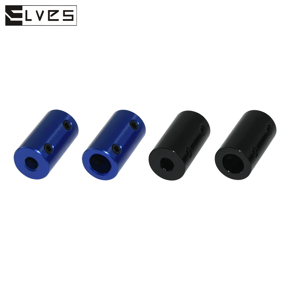 ELVES Aluminum Alloy Coupling Bore 5/8mm 3D Printers Parts Blue Flexible Shaft Coupler Screw Part For Stepper Motor Accessorie