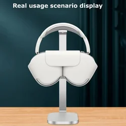15W Wireless Charger for AirPods Max/Pro 3 in 1 Aluminum Headphone Stand Ps5 Headphone Holder Suporte Headset Station Display