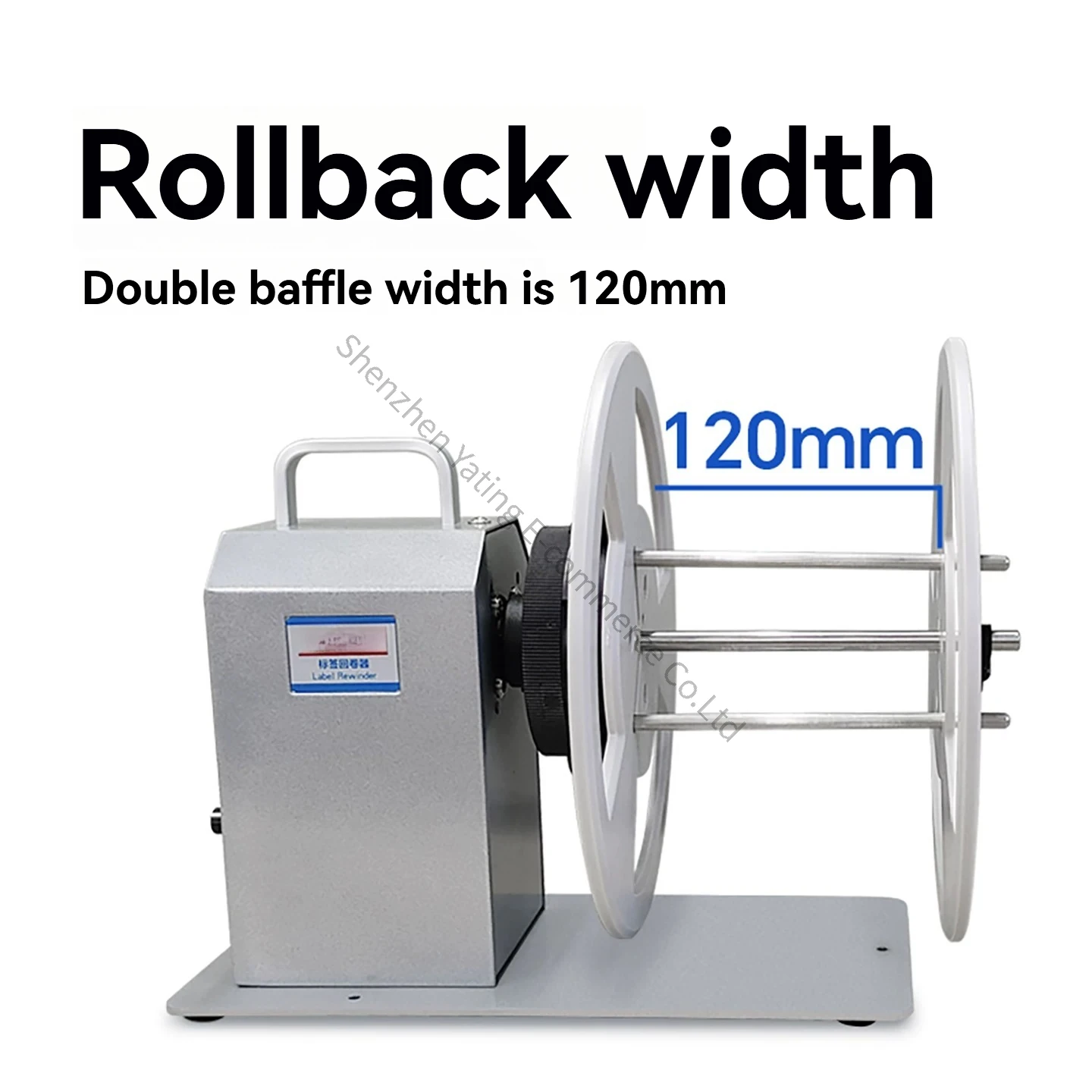 Label Rewinder Washing Water Mark Rewinder Automaticr Self-adhesive  Mark Special Electric Label Rewinder Labeling Machine