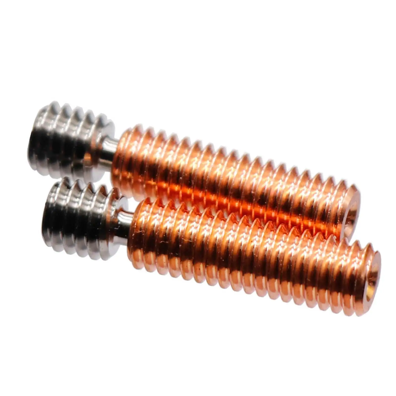 2Pcs 3D Printer Heat Break Metal Throat Tube for 1.75mm Printing