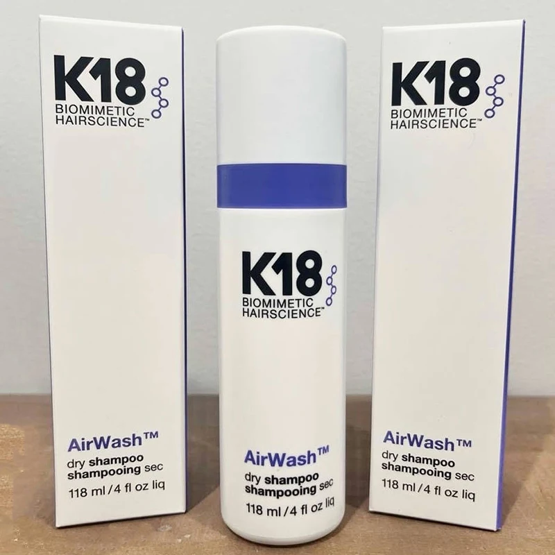 

Оригинальный K18 AirWash сухой шампунь 118 мл кондиционеры неаэрозольные балансы контроль кожи головы производство лишнего масла ремонт сухой