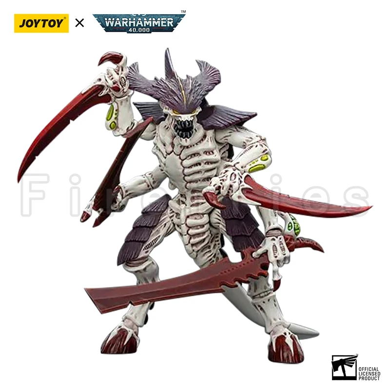 1/18 JOYTOY Action Figure 40K Tyranids Hive Fleet Leviathan Tyranid Warrior with Boneswords Re-issue Anime Toy