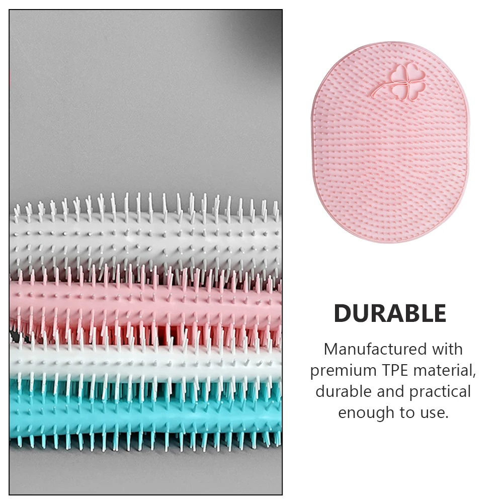 

Cleanse Foot Rub Massage Pad along with Shower Scrubber Silica Gel Cleaner Massager