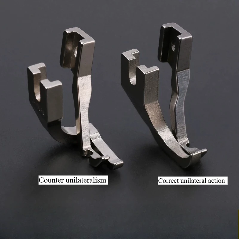 Industrial synchronous sewing machine car unilateral presser foot 0302/U192RS left and right positive and negative unilateral