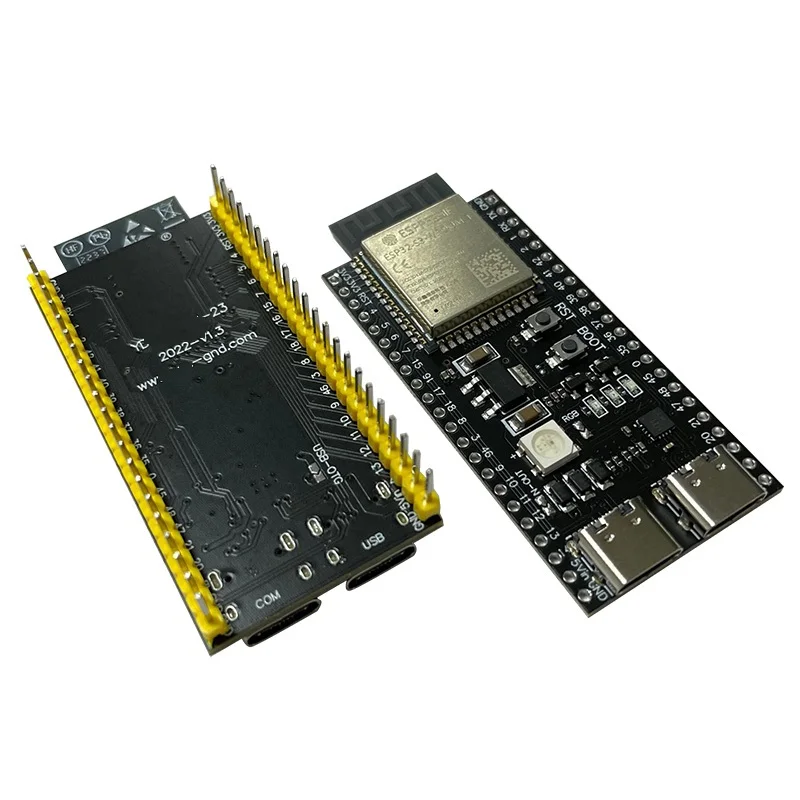 ESP32 / ESP32-S3 WiFi+Bluetooth Internet Of Things Dual Type-C Development Board Core Board ESP32-S3-DevKit C N16R8 For Arduino