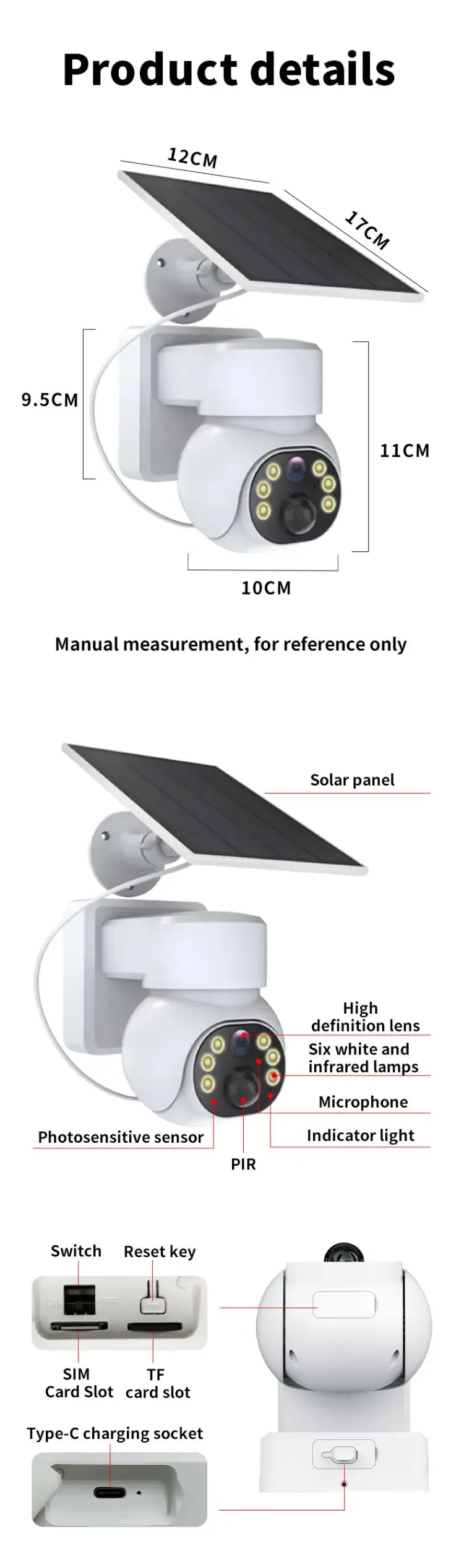 أداء عالي التكلفة HD 2MP 4G PIR كاميرا نظام أمان مقاوم للماء لاسلكي PTZ ضوء الفيضانات الشمسية مع كاميرا CCTV