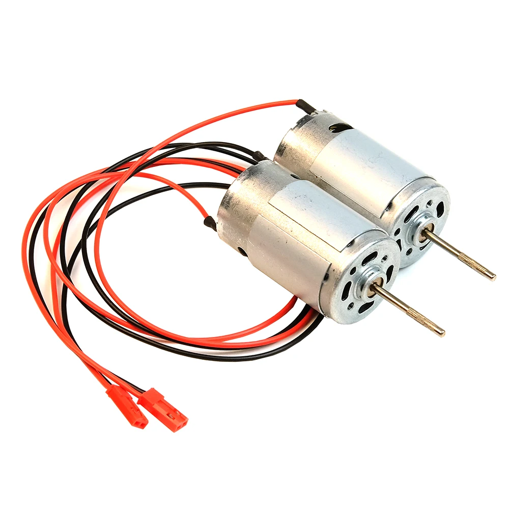 Moteur à grande vitesse avec fil, 390 tr/min, 6V-12V, bricolage pour appât RC, bateau d'alimentation TDPBoat, accessoires de propulseur sous-marin, 1 paire, 14000