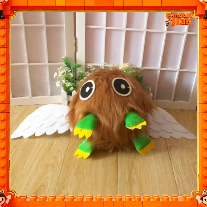 2026 35 cm Yu-Gi-Oh! Anime Peripheral Winged Kuriboh Kawaii Figur Gefülltes Plüschtier Yugi Muto Duel Monsters Aibo Spielzeug Geschenk